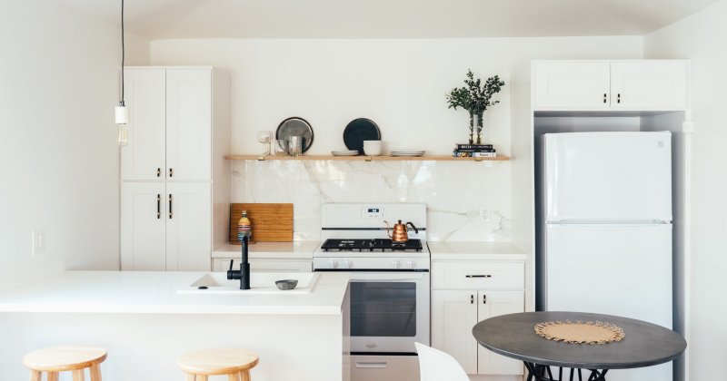 membuat dapur minimalis jadi lebih luas dan lega